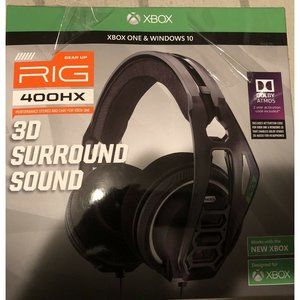 RIG 400HX 3D Audio Gaming Headset for Xbox Series X|S and Xbox One - Black